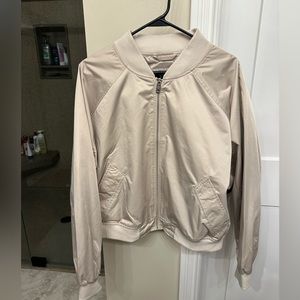 Abercrombie YPB Satin Bomber Jacket